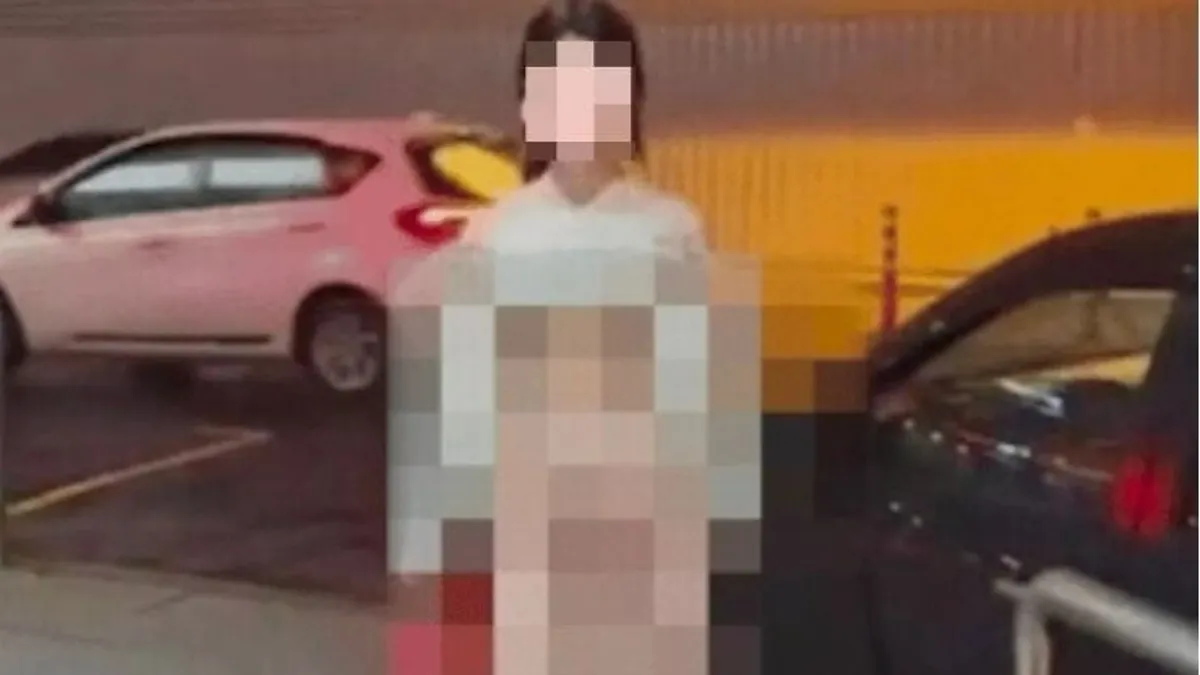 Videóra vették, ahogy ez a lány meztelenkedik - most keresik a rendőrök