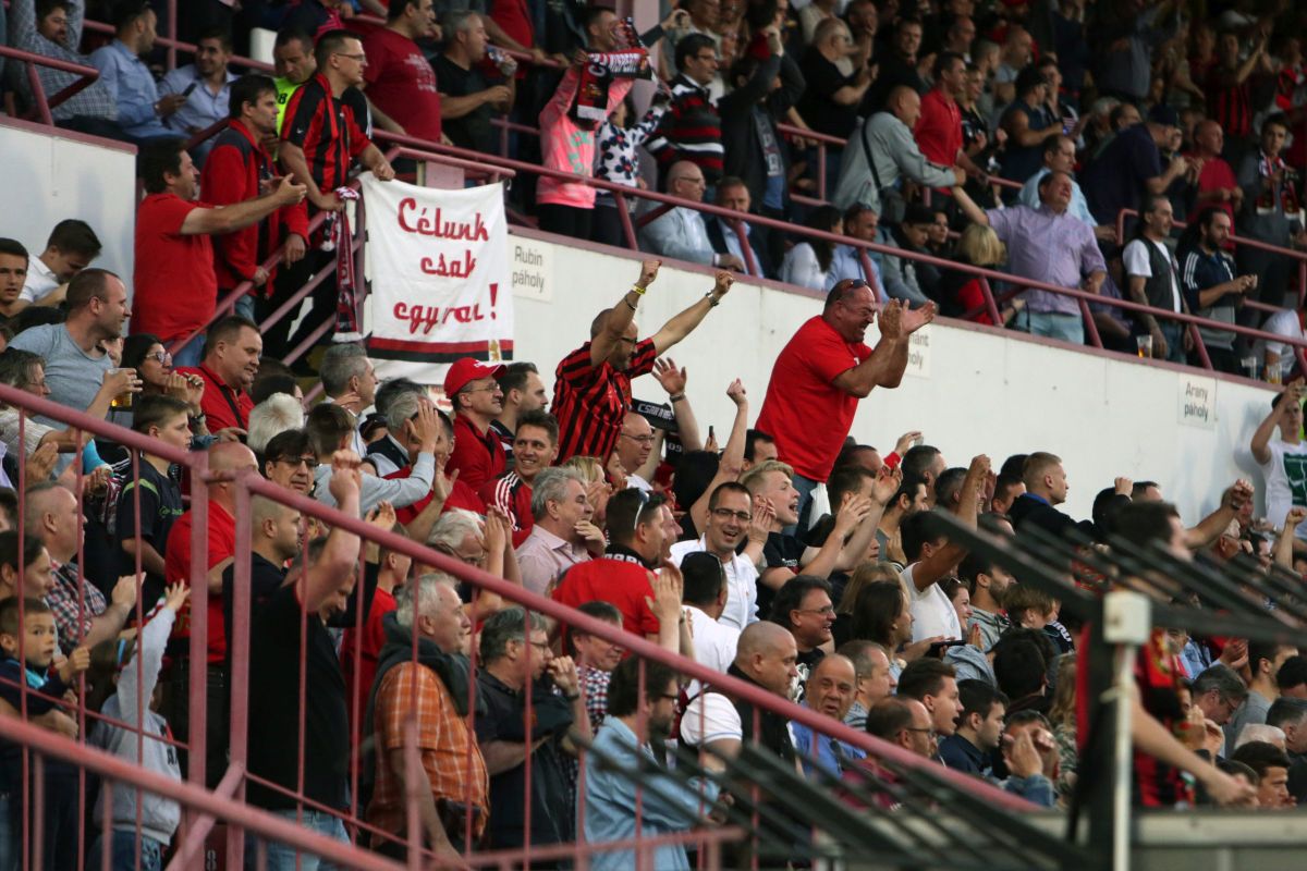 Honvéd - Videoton a Bozsik stadionban 2017 május 27-én