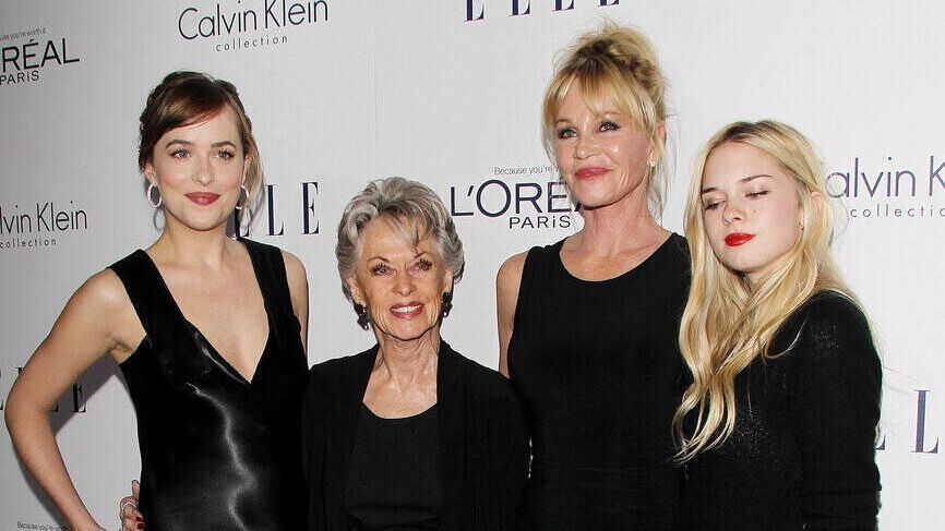 Dakota Johnson, Tippi Hedren, Melanie Griffith, Stella Banderas