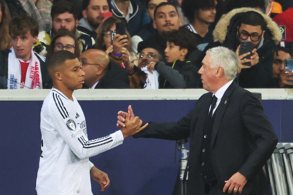 Kylian Mbappé, Carlo Ancelotti