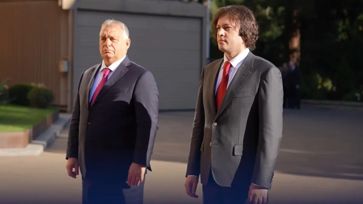 Orbán Viktor: A georgiai emberek nem akartak egy második Ukrajnát, ezért a békére szavaztak