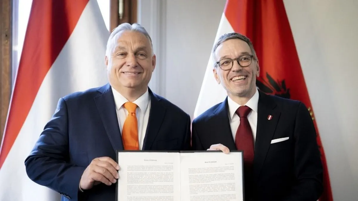 Orbán Viktor aláírta a bécsi nyilatkozatot: az Európai Unió a tényleges céljaira összpontosítson