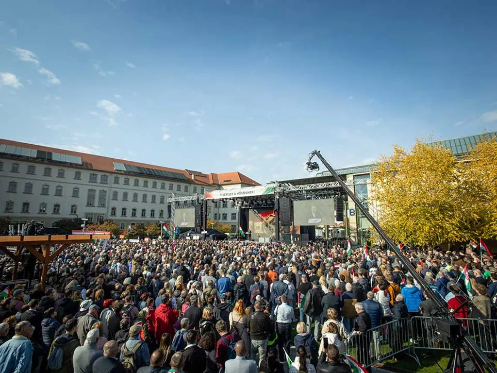 Orbán Viktor ünnepi beszéd, Orbán Viktor, ünnepi beszéd, OrbánViktorünnepibeszéd, OrbánViktor, 1956-os forradalom és szabadságharc, 68. évforduló, Millenáris Park, 2024.10.23.,  MillenárisPark, 1956-osforradalom,