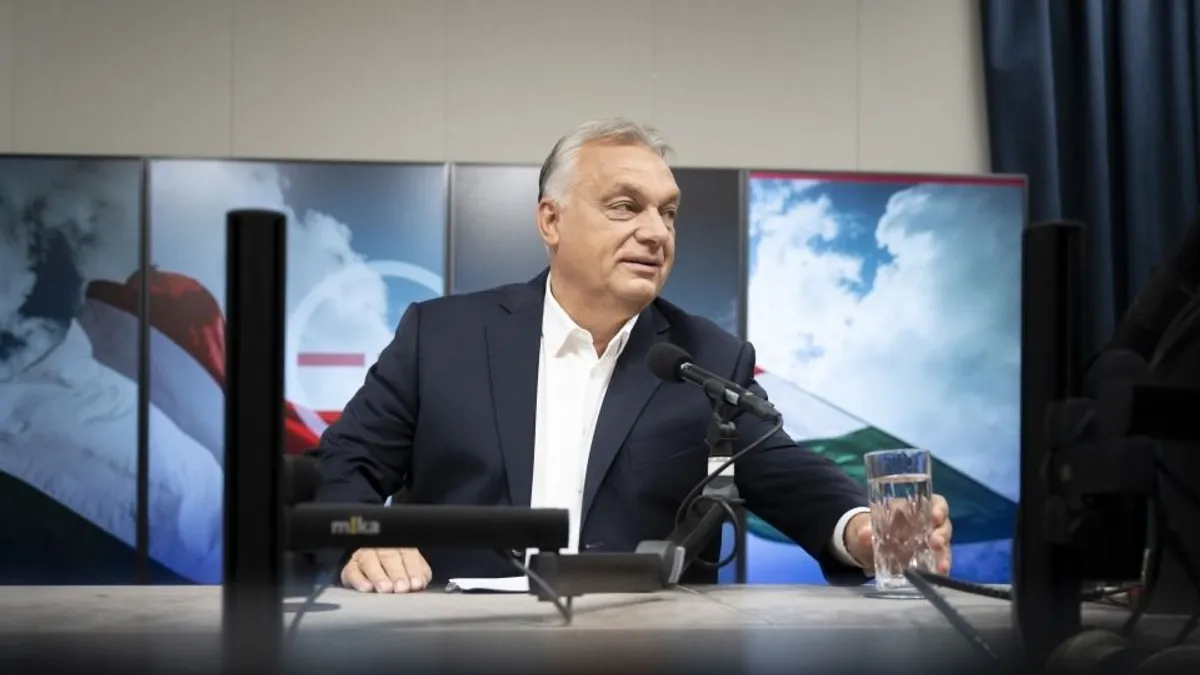 Orbán Viktor: Néhány lángos és tasli leesett