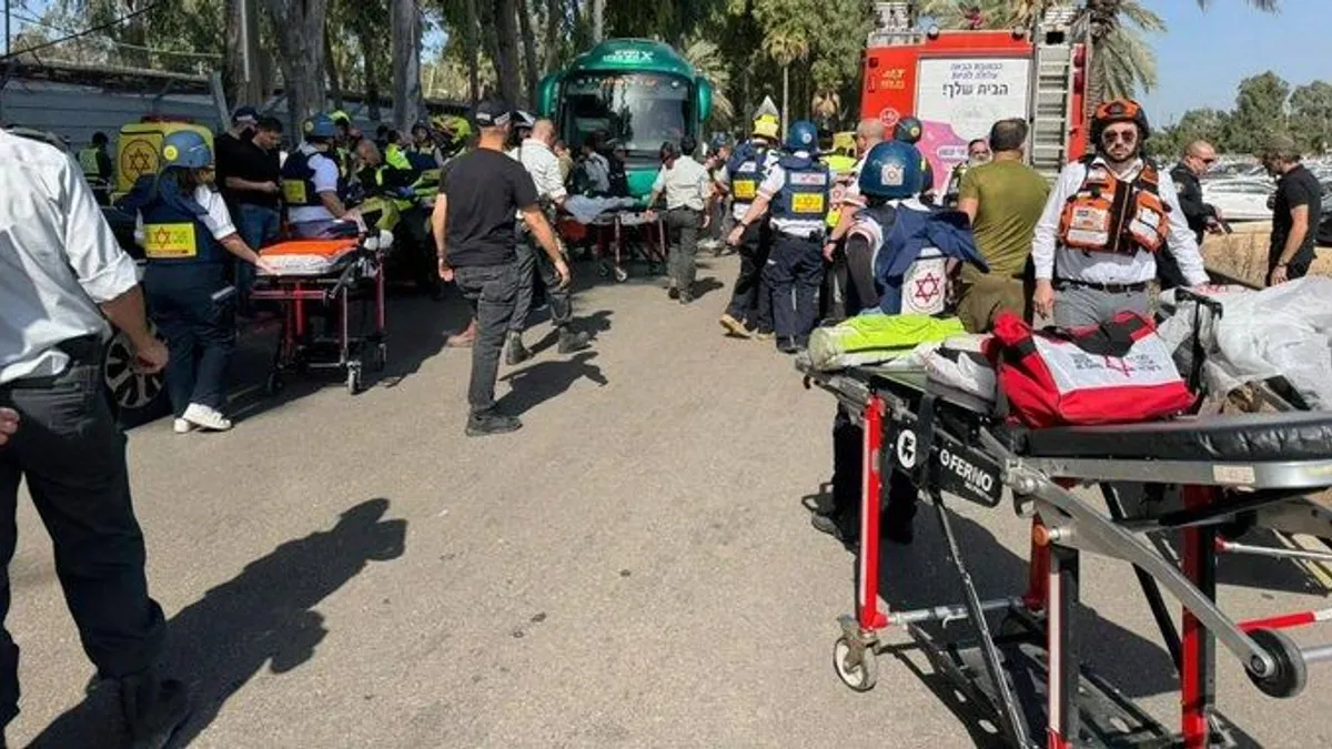 Arab terrortámadás Izraelben, rengeteg sérült