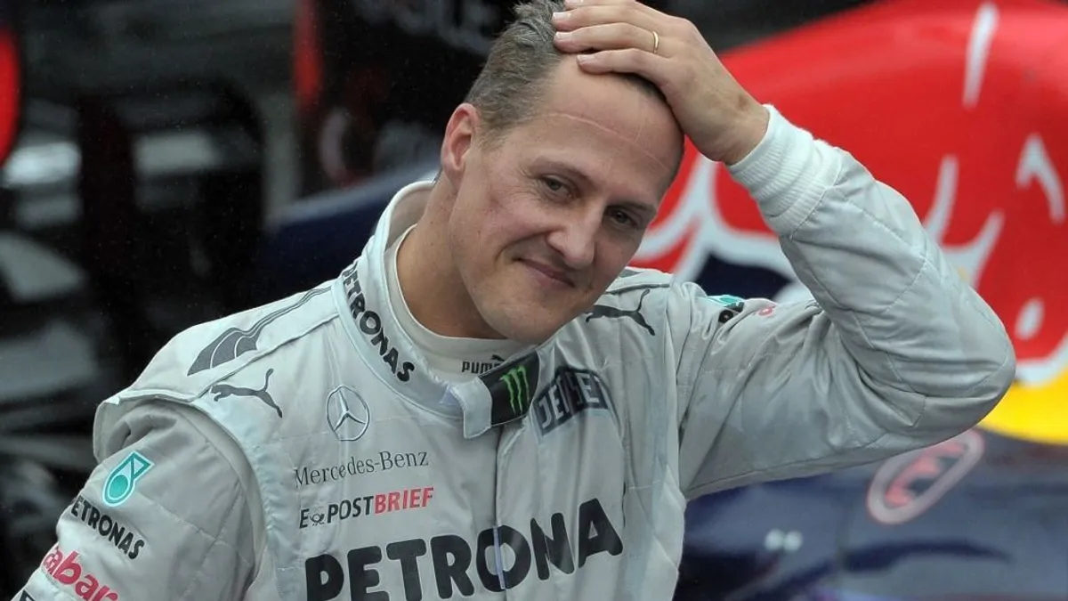 Megjelent nyilvánosan Michael Schumacher