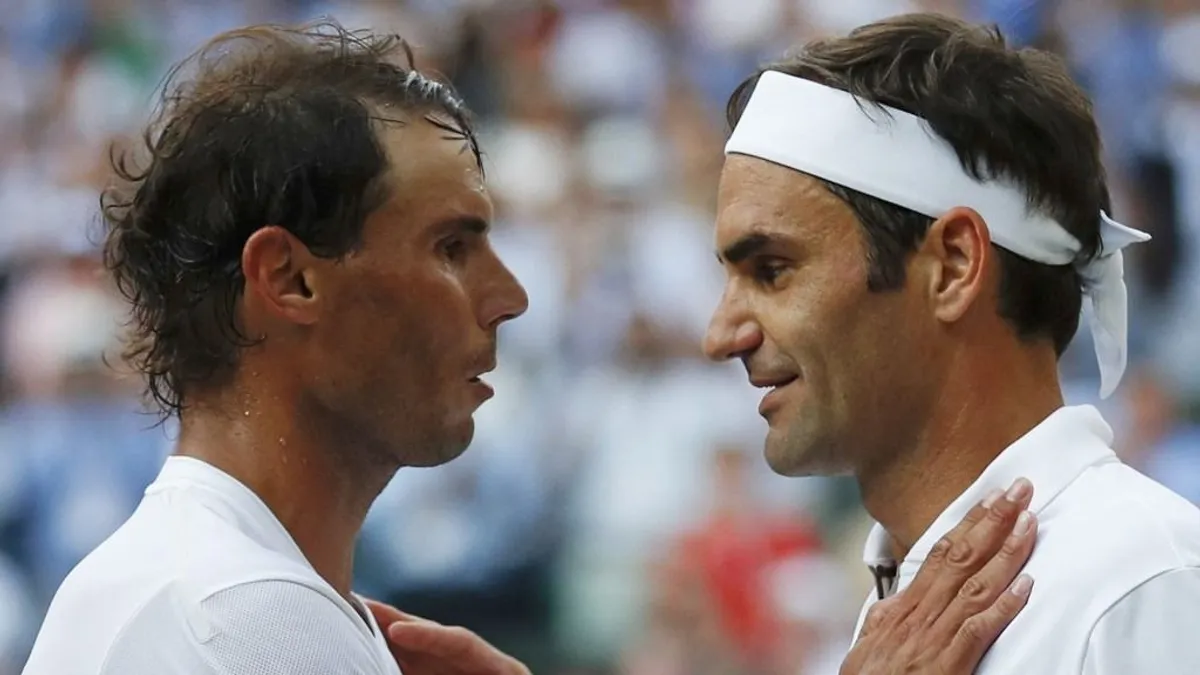 Így búcsúzott el Federer a visszavonuló Nadaltól