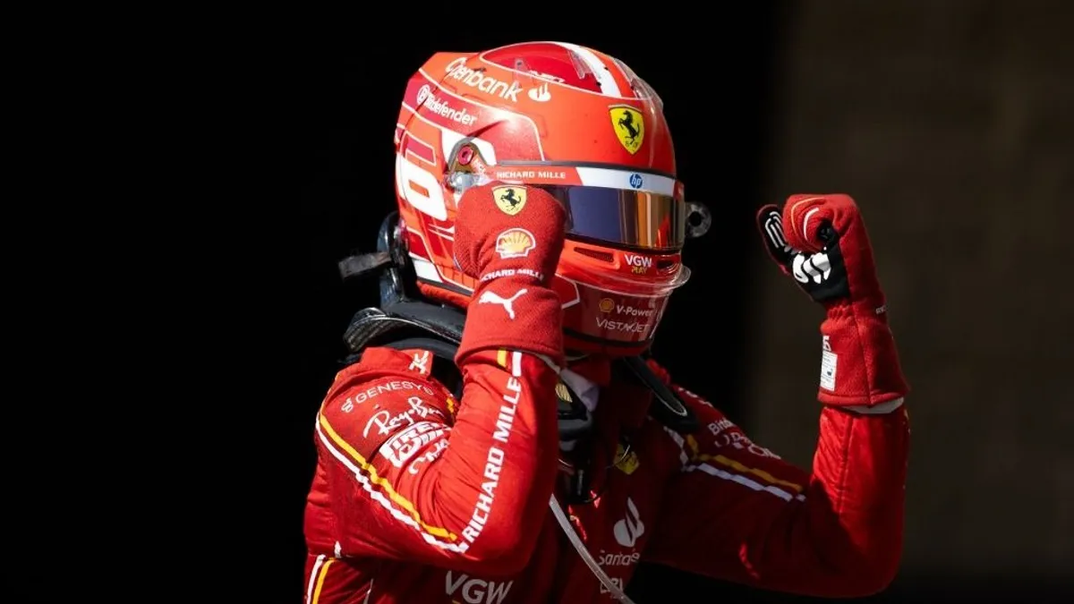 Leclerc alig várta Verstappen és Norris drámai csatáját