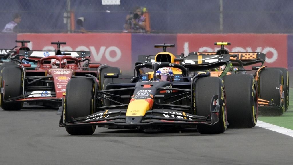 Forma-1, F1, Mexikóvárosi Nagydíj, F1-es futam, 2024, rajt, Max Verstappen, futam