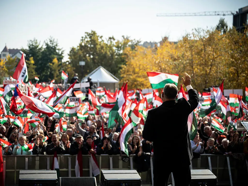 Orbán Viktor ünnepi beszéd, Orbán Viktor, ünnepi beszéd, OrbánViktorünnepibeszéd, OrbánViktor, 1956-os forradalom és szabadságharc, 68. évforduló, Millenáris Park, 2024.10.23.,  MillenárisPark, 1956-osforradalom,