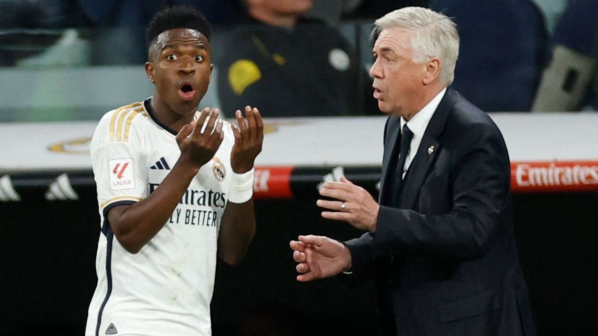 Real Madrid, Vinícius Júnior, Vinicius, Aranylabda, Carlo Ancelotti