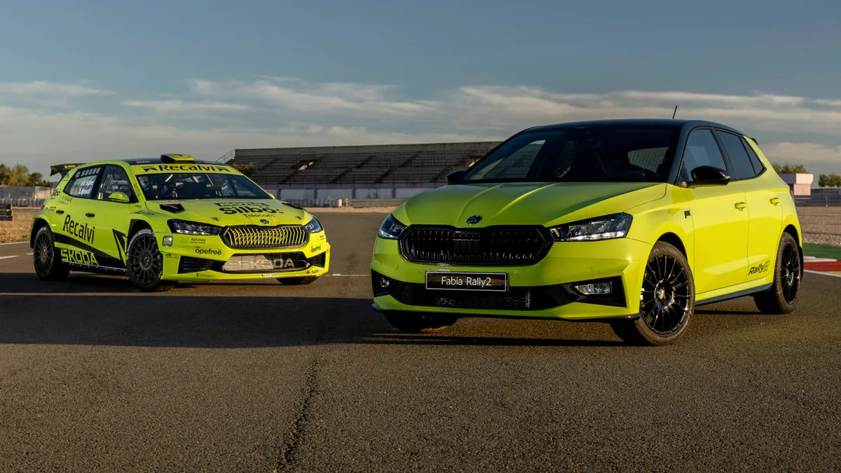 Közútra szabadított Fabia Rally2