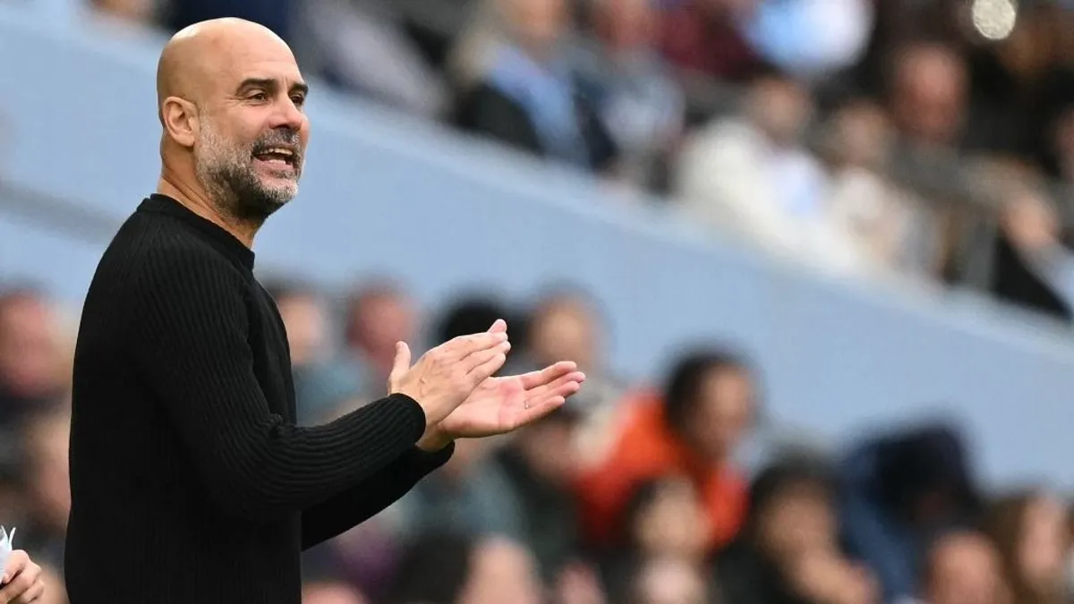 Pep Guardiola megalázta a Manchester City sztárját