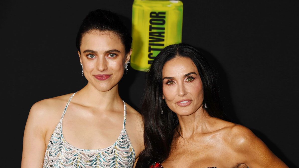 Margaret Qualley, Demi Moore