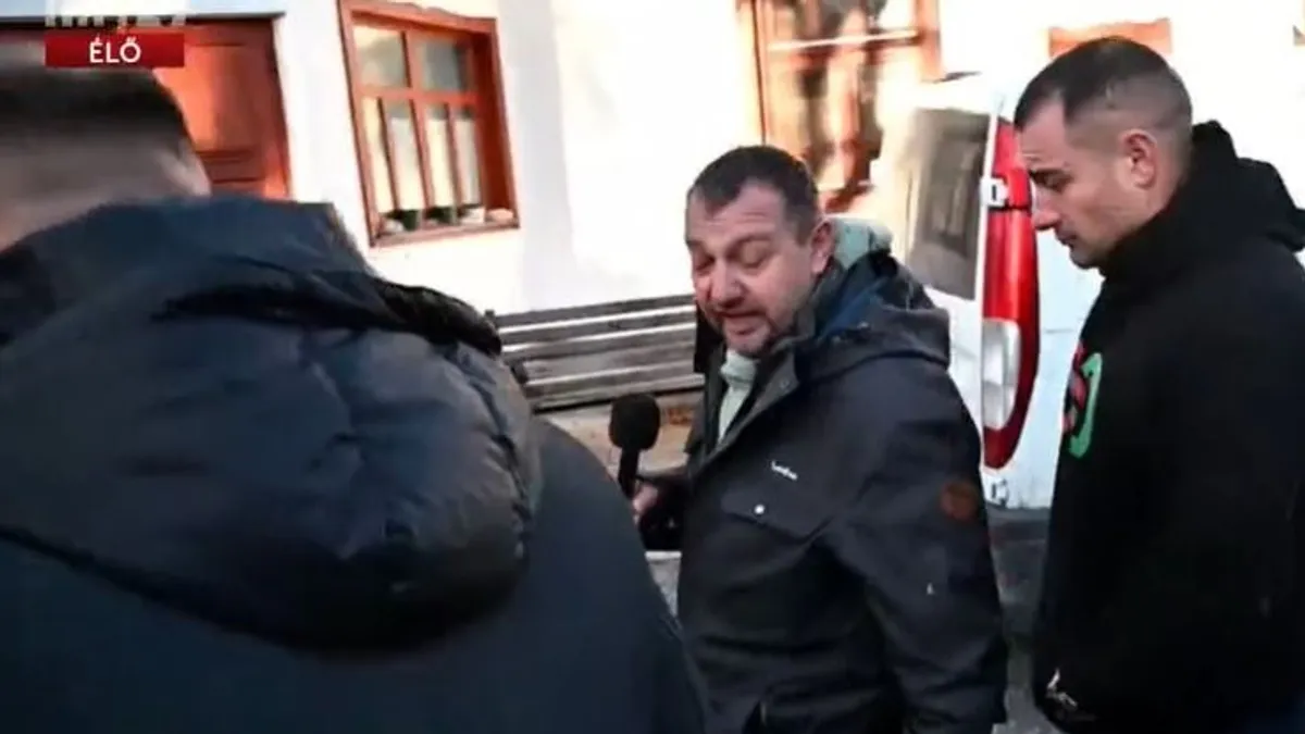 Újabb helyszínről dobatta ki Magyar Péter a testőreivel a HírTV stábját
