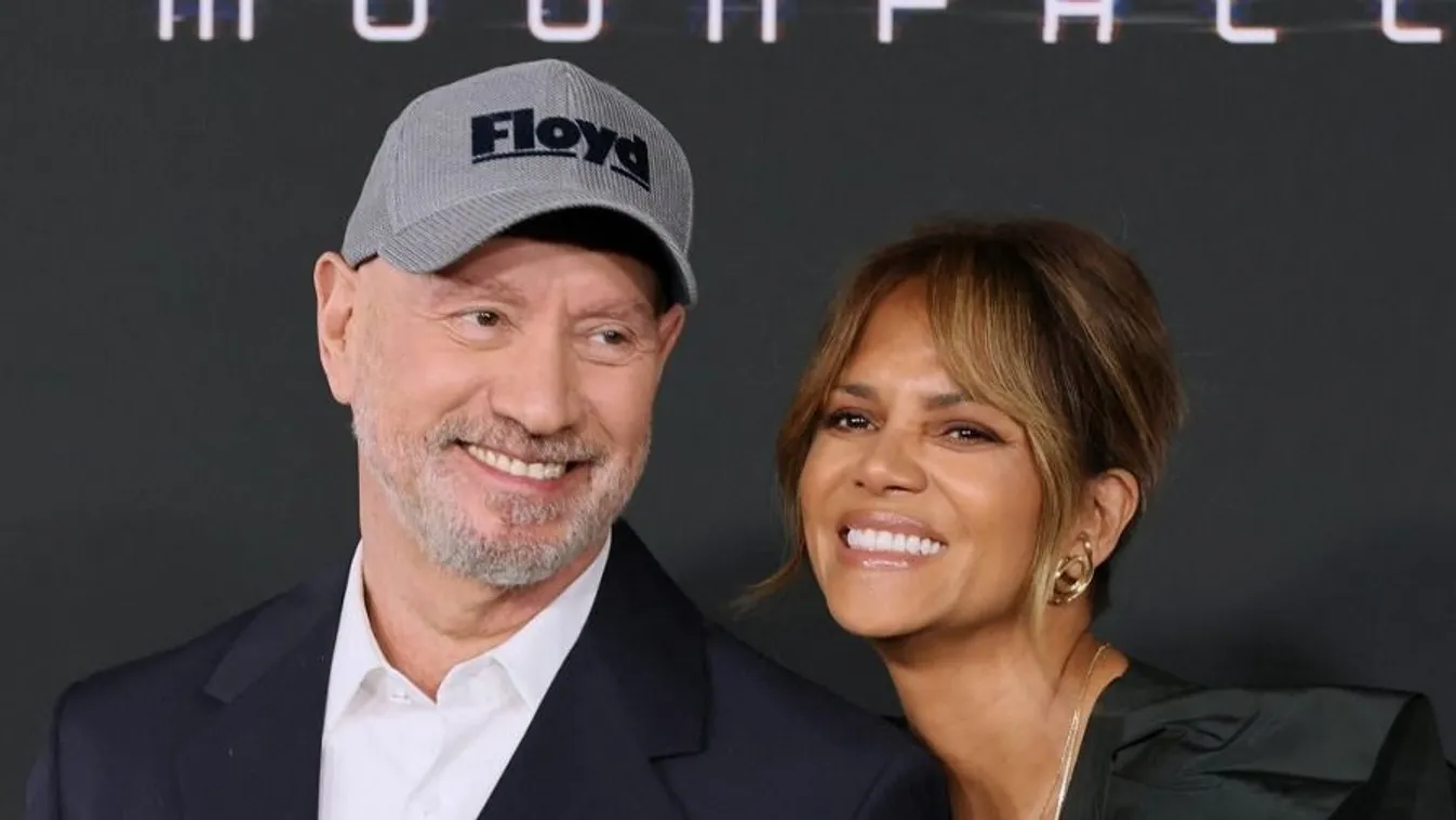 Roland Emmerich és Halle Berry 