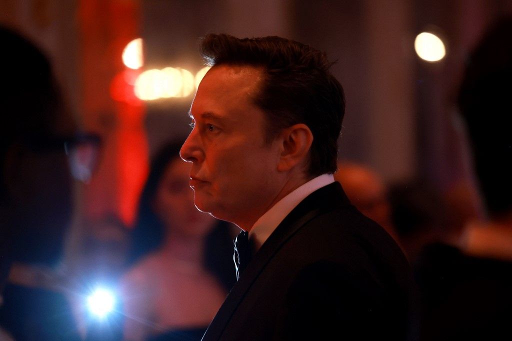 Elon Musk az America First Policy Institute gáláján Mar-A-Lago-ban