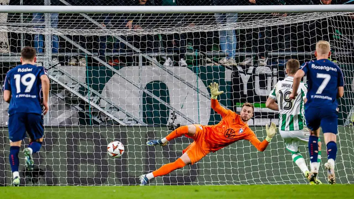 El: videón Varga Barnabás góljai a Fradi-Malmö-meccsen