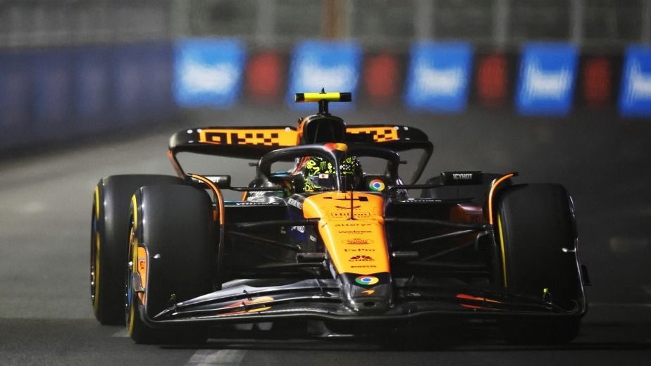 Forma-1, F1, Las Vegas-i Nagydíj, 2024, első szabadedzés, Lando Norris