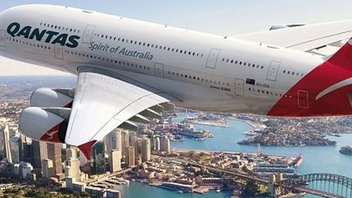 Hajtóműhiba miatt leszállni kényszerült egy Quantas gép Sydney-ben