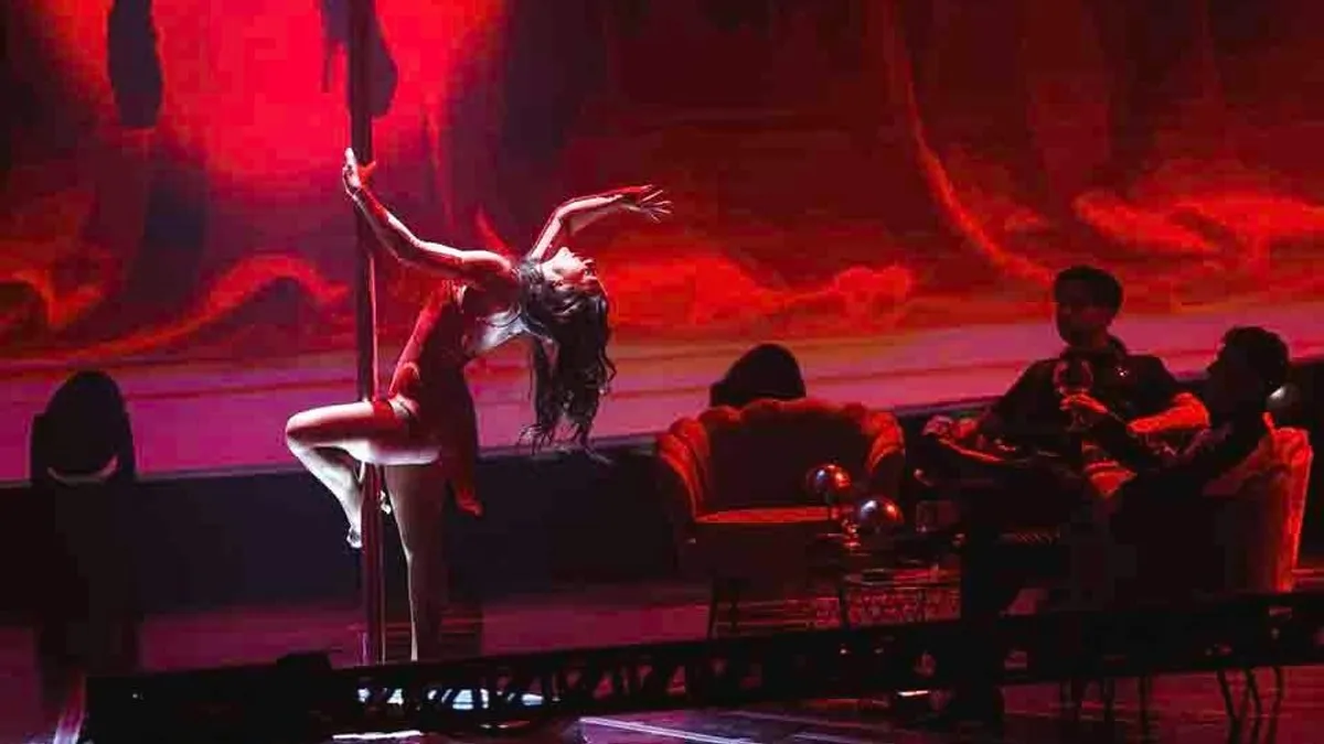Dancing with the Stars: Mihályfi Luca rúdtáncon hódította meg Hegyes Bercit - videó