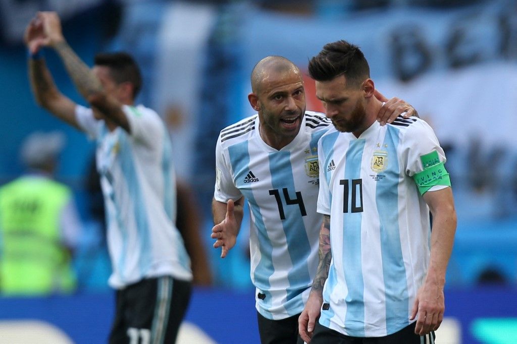 Lionel Messi, Javier Mascherano,