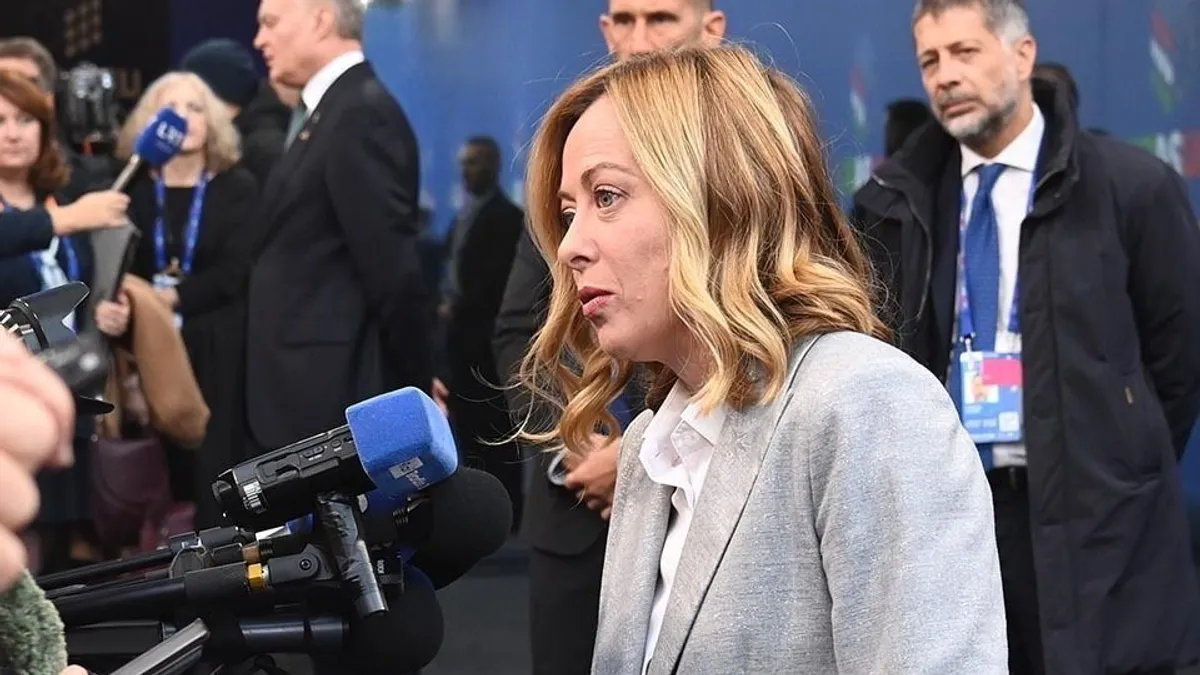 Giorgia Meloni: Európának rendbe kell szednie magát