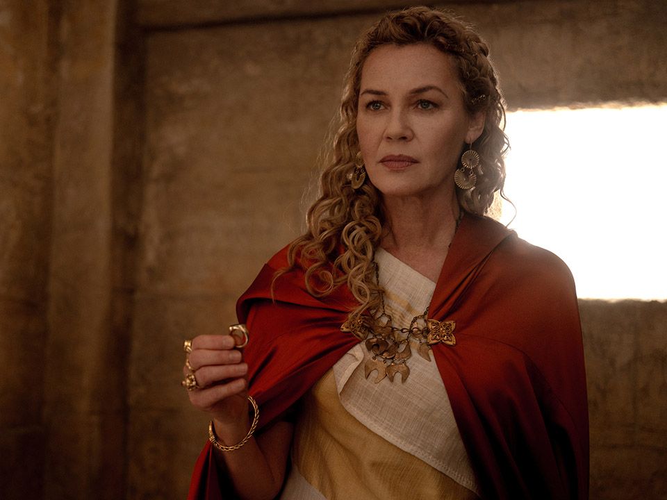 Gladiator II., Gladiátor 2., connie nielsen  2024 - Gladiator II  - Movie Set