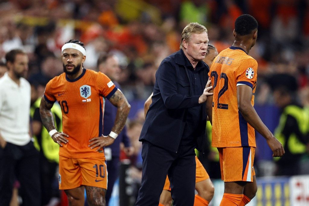 holland válogatott, Ronald Koeman, Memphis Depay, Denzel Dumfries