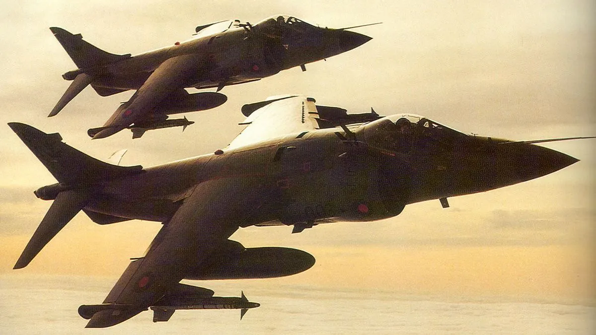 Három argentin gépet lőtt le az őrült brit Top Gun-pilóta