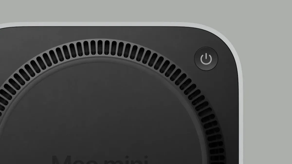 Elképesztő helyen van a Mac Mini bekapcsológombja