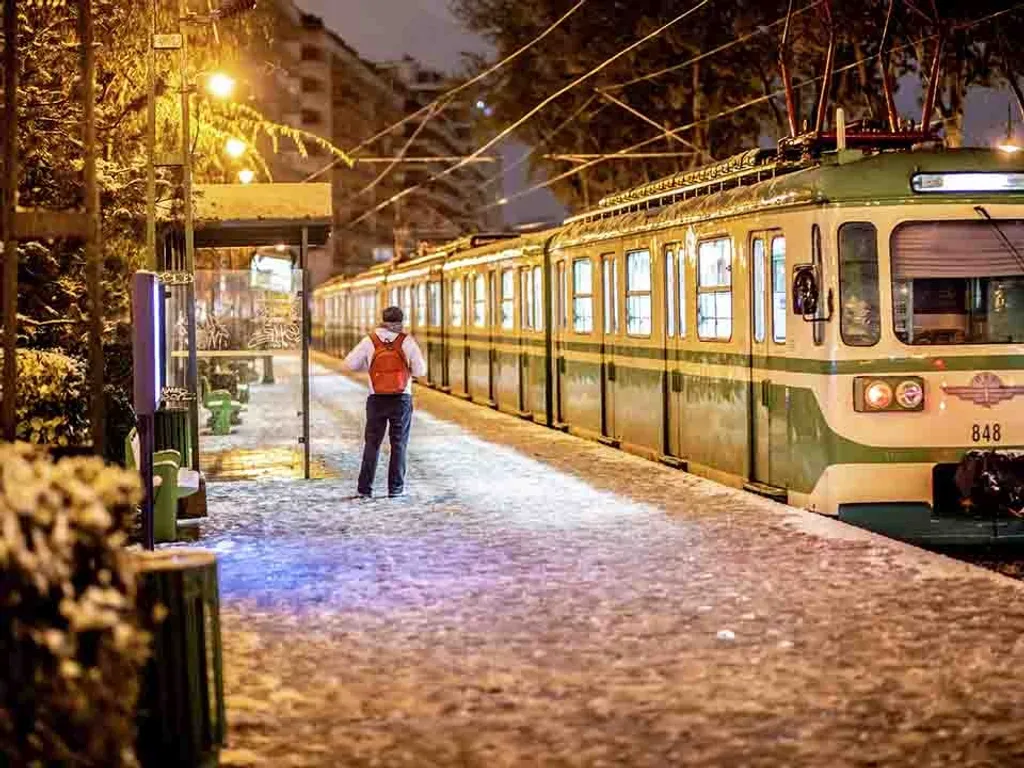 havazás, hó, időjárás, Budapest, 2024.11.22., hóidőjárás, 