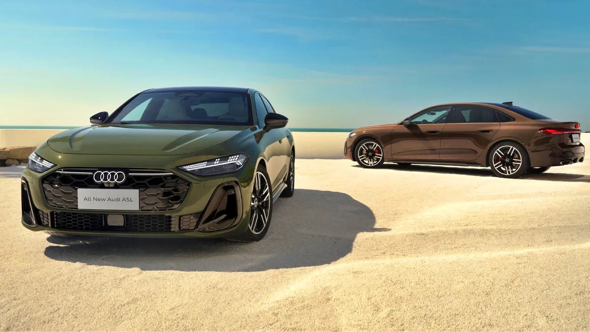 Nekünk 5 ajtós kupé vagy kombi, Kínában 4 ajtós szedán az Audi A5