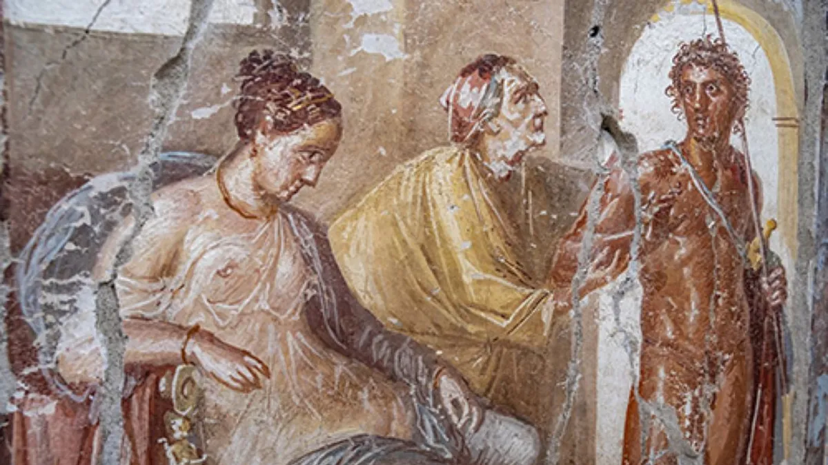 Új festményeket találtak Pompeiben