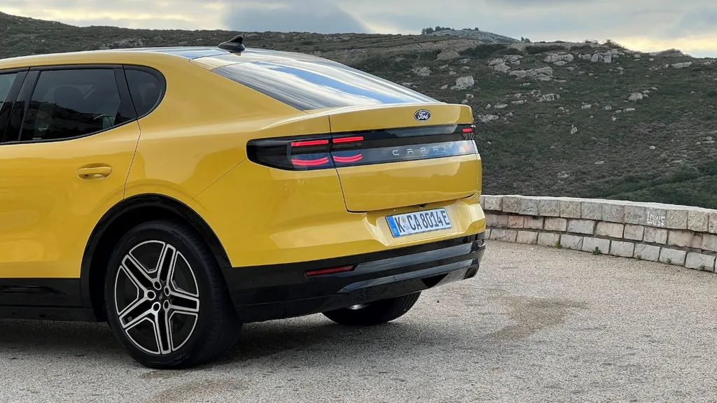 Ford Capri EV menetpróba (2024) 