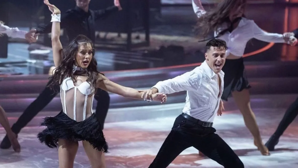 Előkerült egy intim felvétel a Dancing with the Stars párosáról