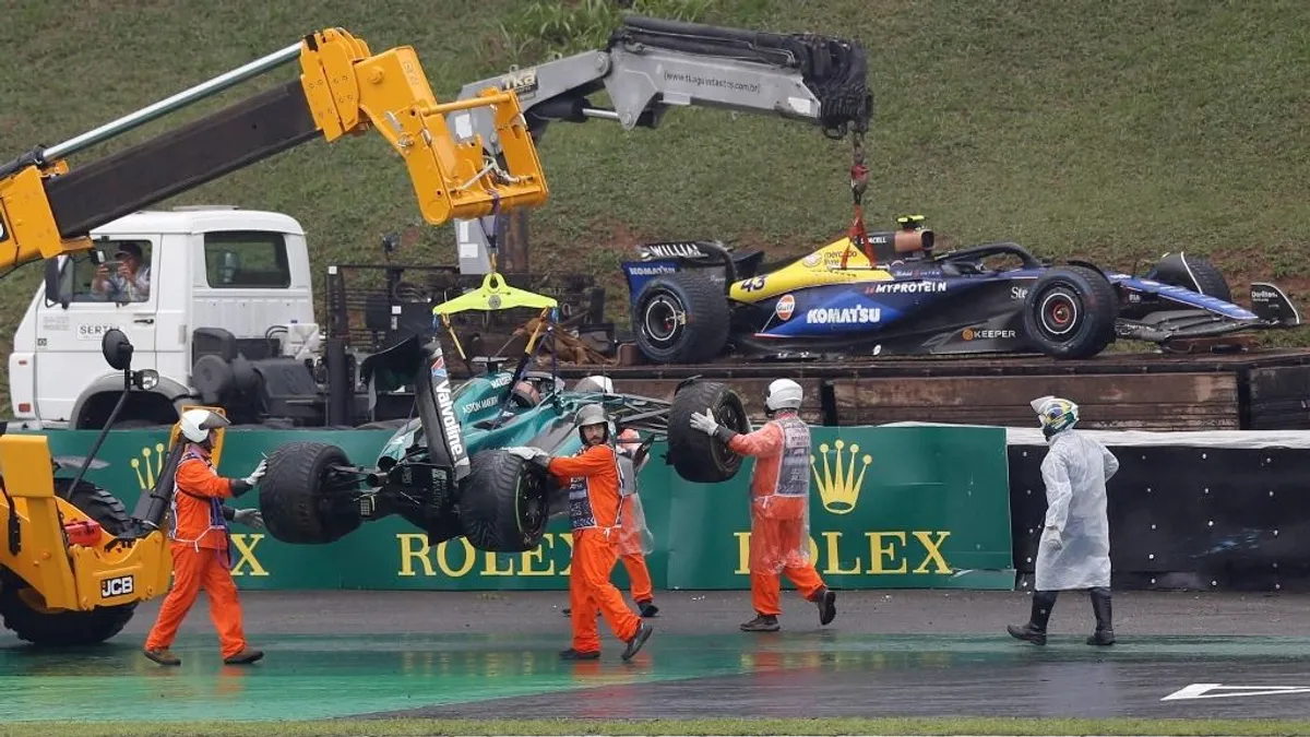 Öt baleset és Norris nagy szerencséi a kaotikus F1-időmérőn