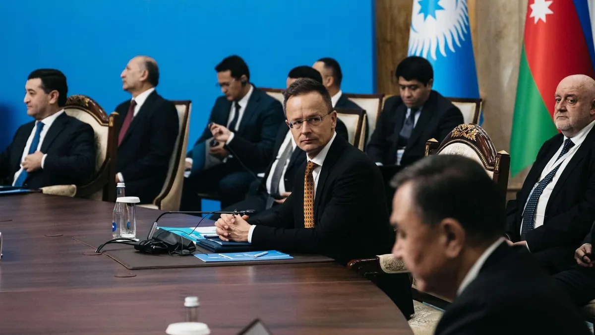 Szijjártó Péter: Rekordokat dönt a Magyarország és a türk államok közötti együttműködés