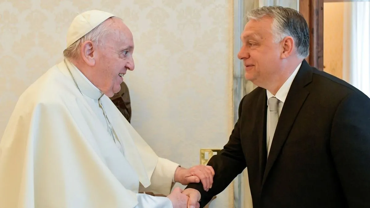 Orbán Viktor jövő héten a pápával fog találkozni