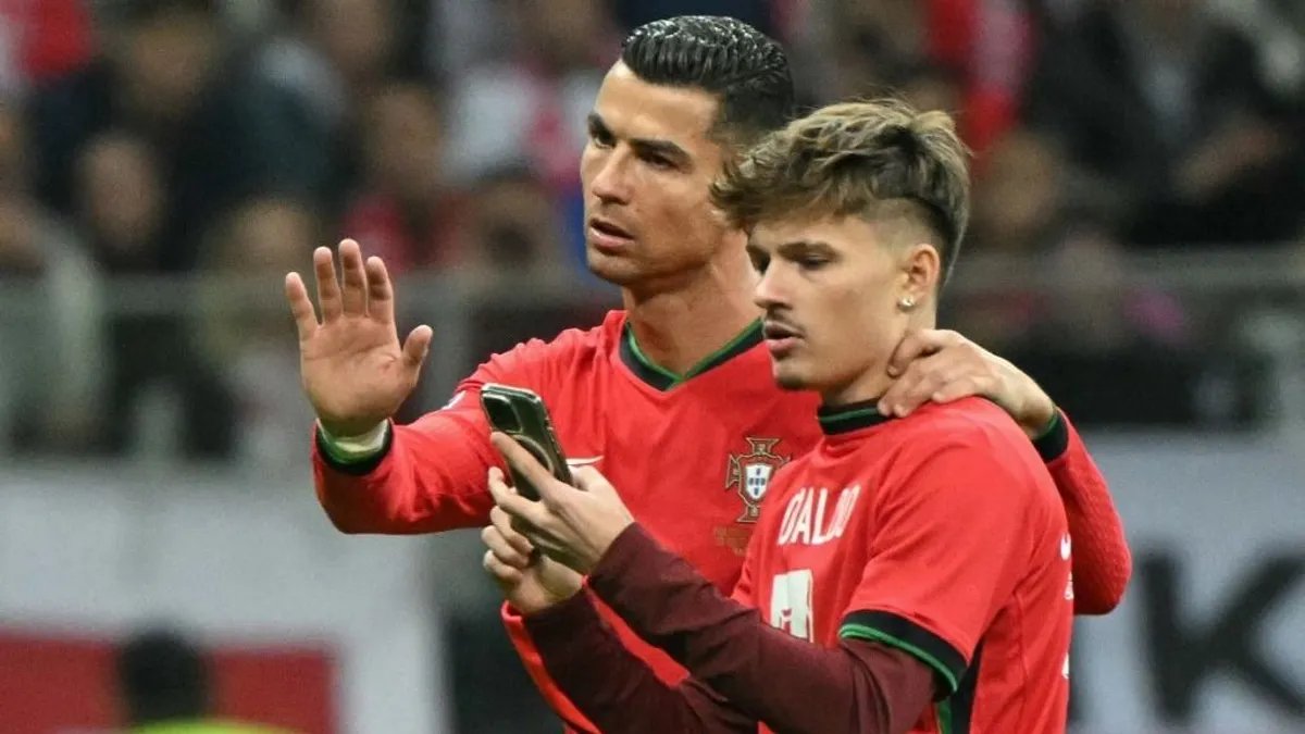 Cristiano Ronaldo csalódott a portugál focistákban