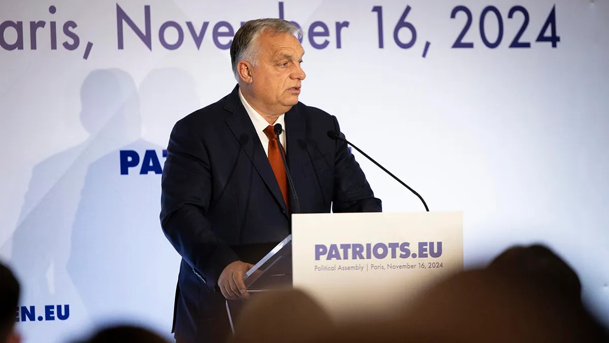 Orbán Viktor: Brüsszelből mindent megtesznek, hogy elnyomjanak, de mi nem hagyjuk magunkat!