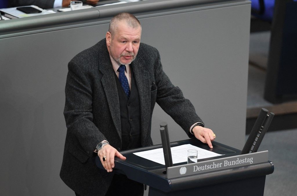 Joe Weingarten (SPD) felszólal a német Bundestag plenáris ülésén