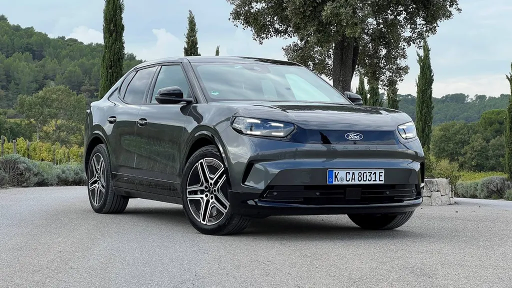 Ford Capri EV menetpróba (2024) 