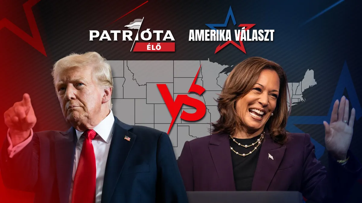 Trump vs. Harris - Eredményváró a PATRIÓTA YouTube-csatornán - videó