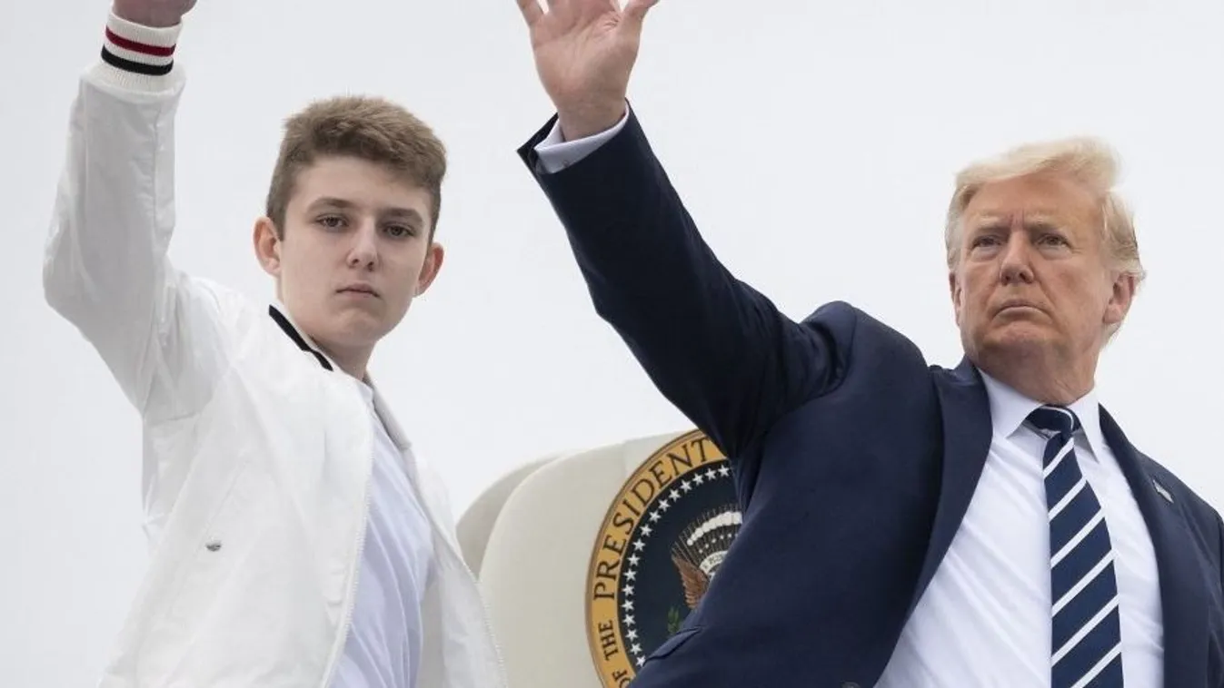 Barron Trump, Donald Trump