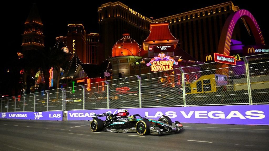 Forma-1, F1, Las Vegas-i Nagydíj, 2024, Lewis Hamilton, Mercedes