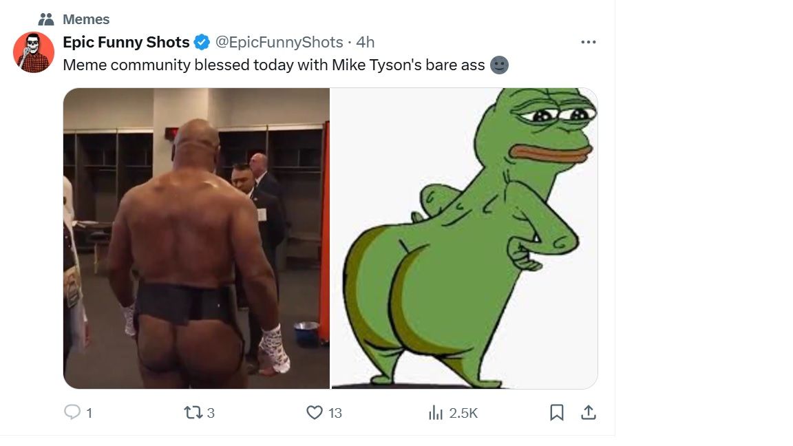 Mike Tyson, mém