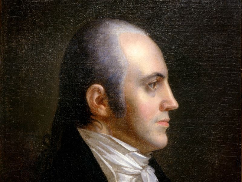 Aaron Burr korabeli portréja