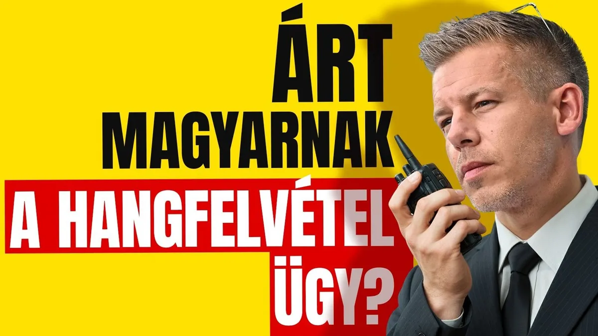 Belebukik a hangfelvételekbe Magyar Péter? - videó