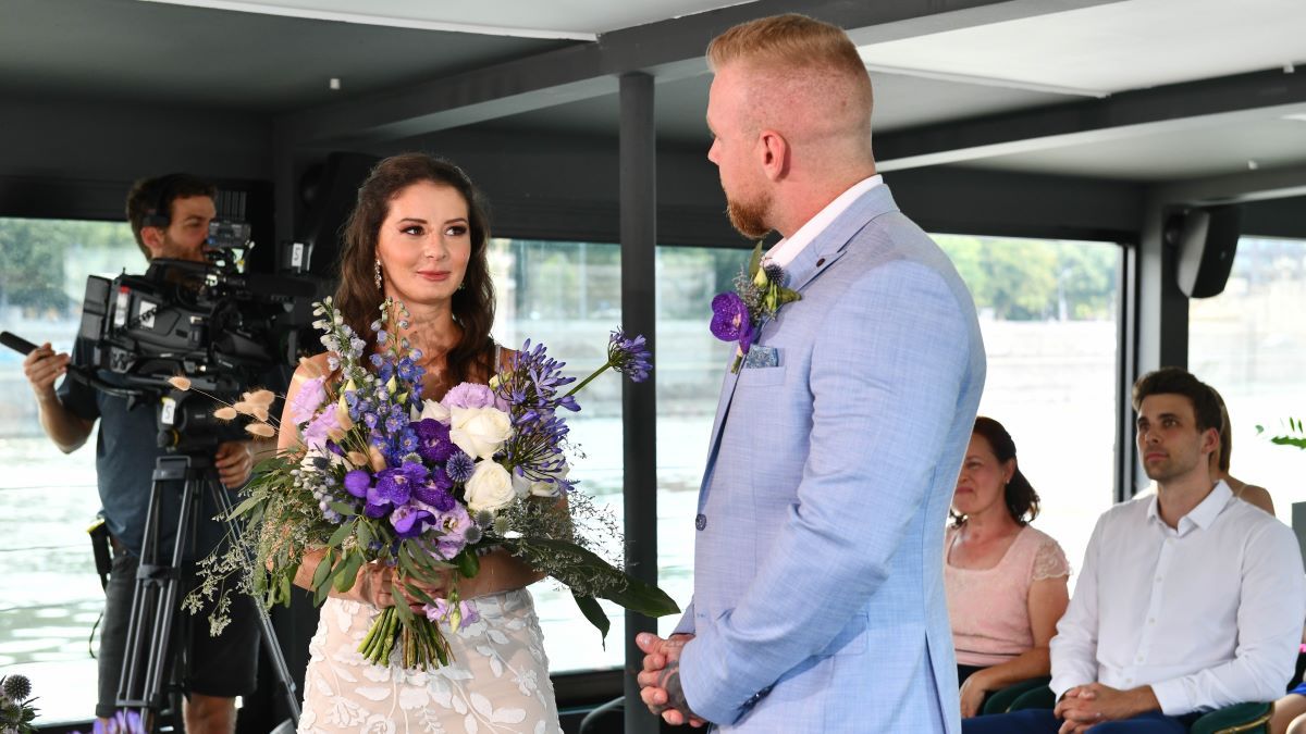 Házasság első látásra: Reni és Geri az esküvőjükön